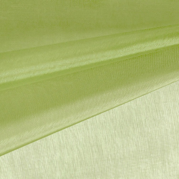 Cassidy SAGE Polyester Crystal Organza Fabric for wedding dresses, gowns, lining, party decorations, displays, costumes, crafts
