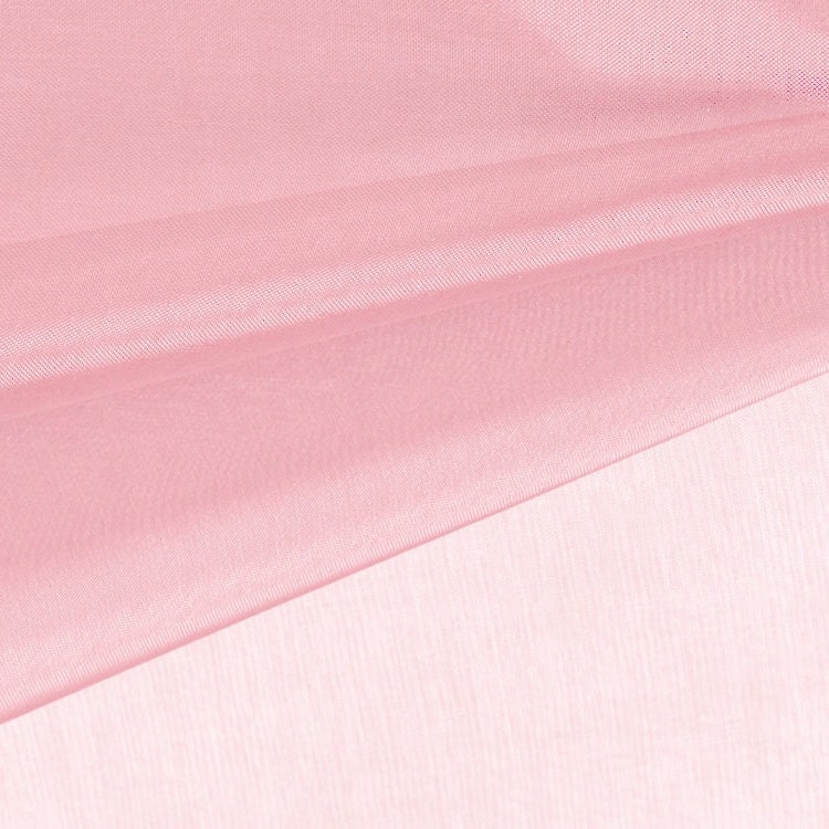 Cassidy LIGHT PINK Polyester Crystal Organza Fabric for wedding dresses, gowns, lining, party decorations, displays, costumes, crafts