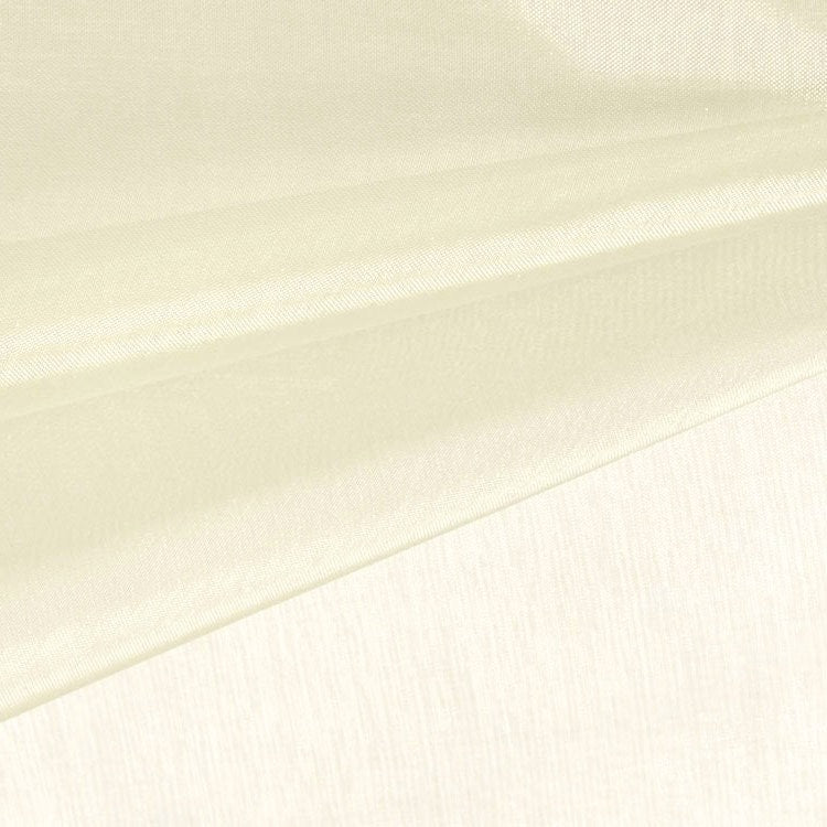 Cassidy IVORY Polyester Crystal Organza Fabric for wedding dresses, gowns, lining, party decorations, displays, costumes, crafts