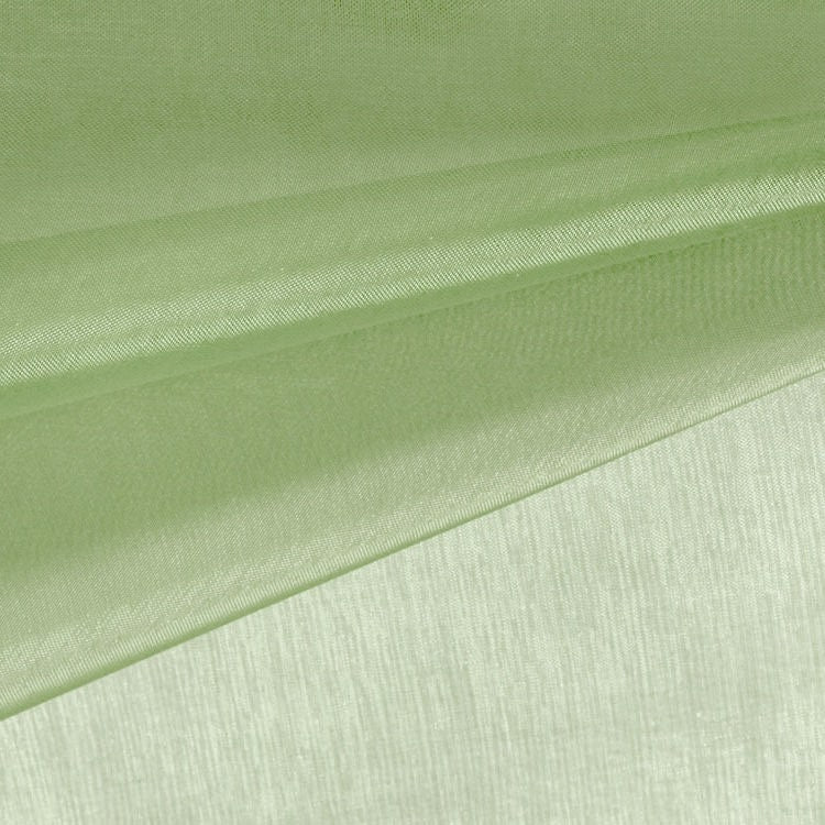 Cassidy DARK SAGE Polyester Crystal Organza Fabric for wedding dresses, gowns, lining, party decorations, displays, costumes, crafts