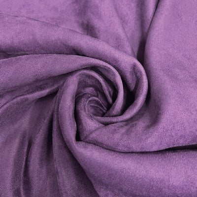 Giana VIOLET Faux Suede Polyester Microsuede Fabric by the Yard - 10223