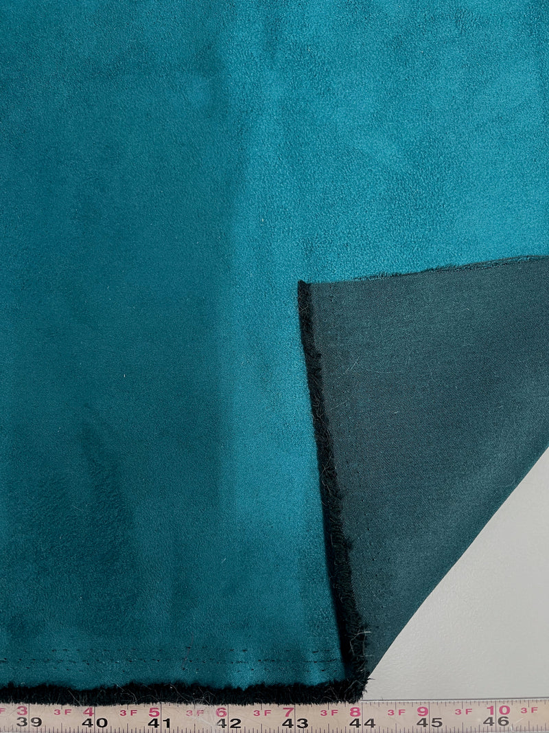 Giana PEACOCK Faux Suede Polyester Microsuede Fabric by the Yard - 10223