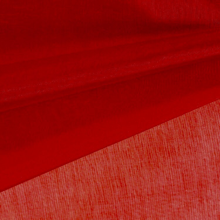 Cassidy RED Polyester Crystal Organza Fabric for wedding dresses, gowns, lining, party decorations, displays, chair wraps, costumes, crafts