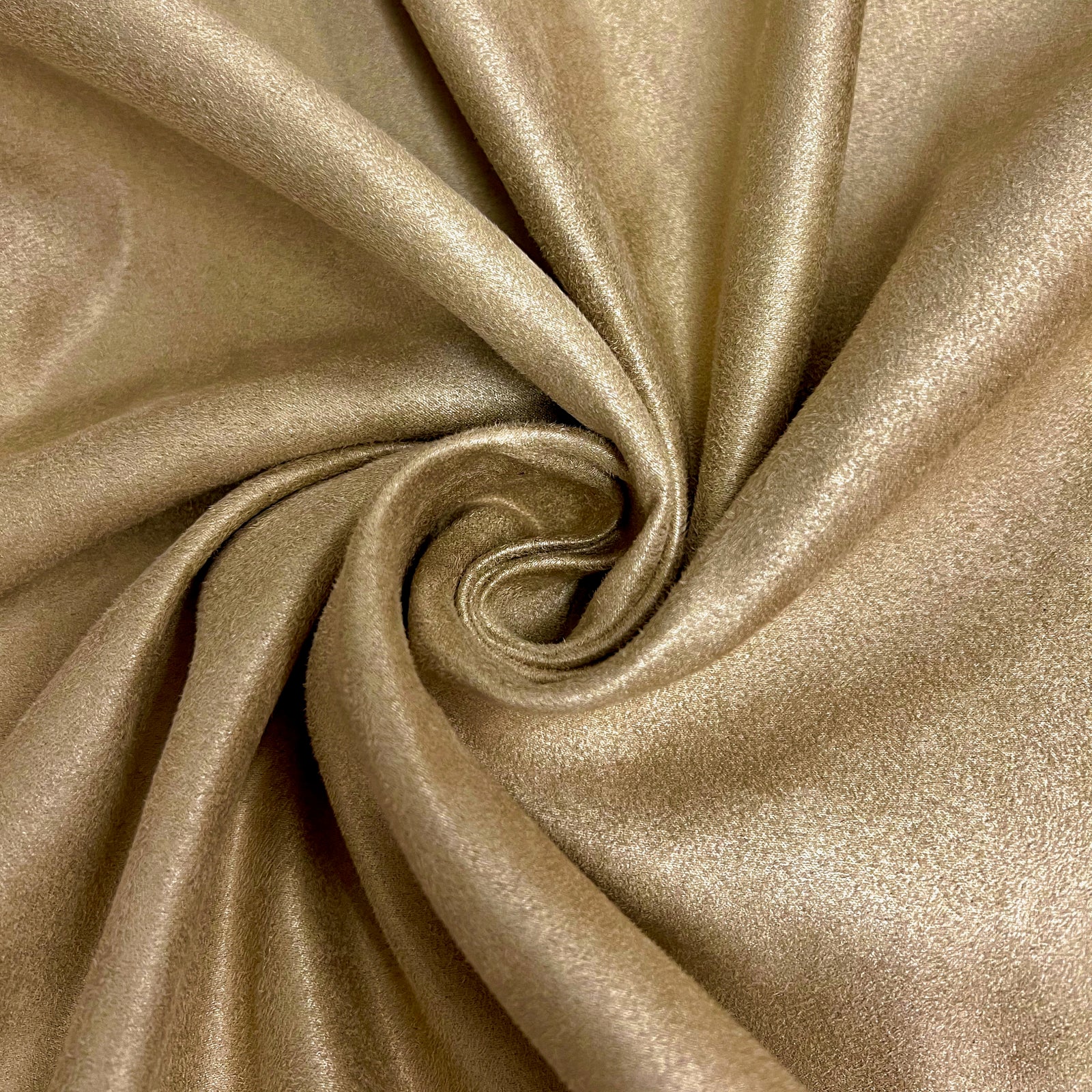 Giana CAMEL Faux Suede Polyester Microsuede Fabric by the Yard - 10223