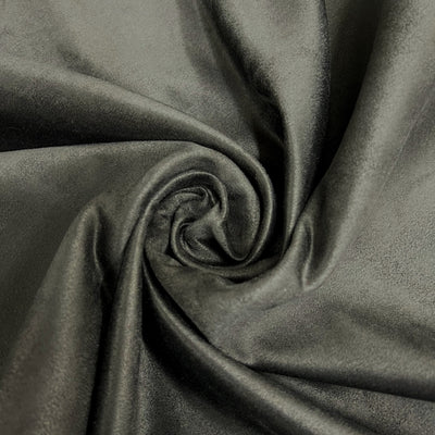 Giana GREY Faux Suede Polyester Microsuede Fabric by the Yard - 10223