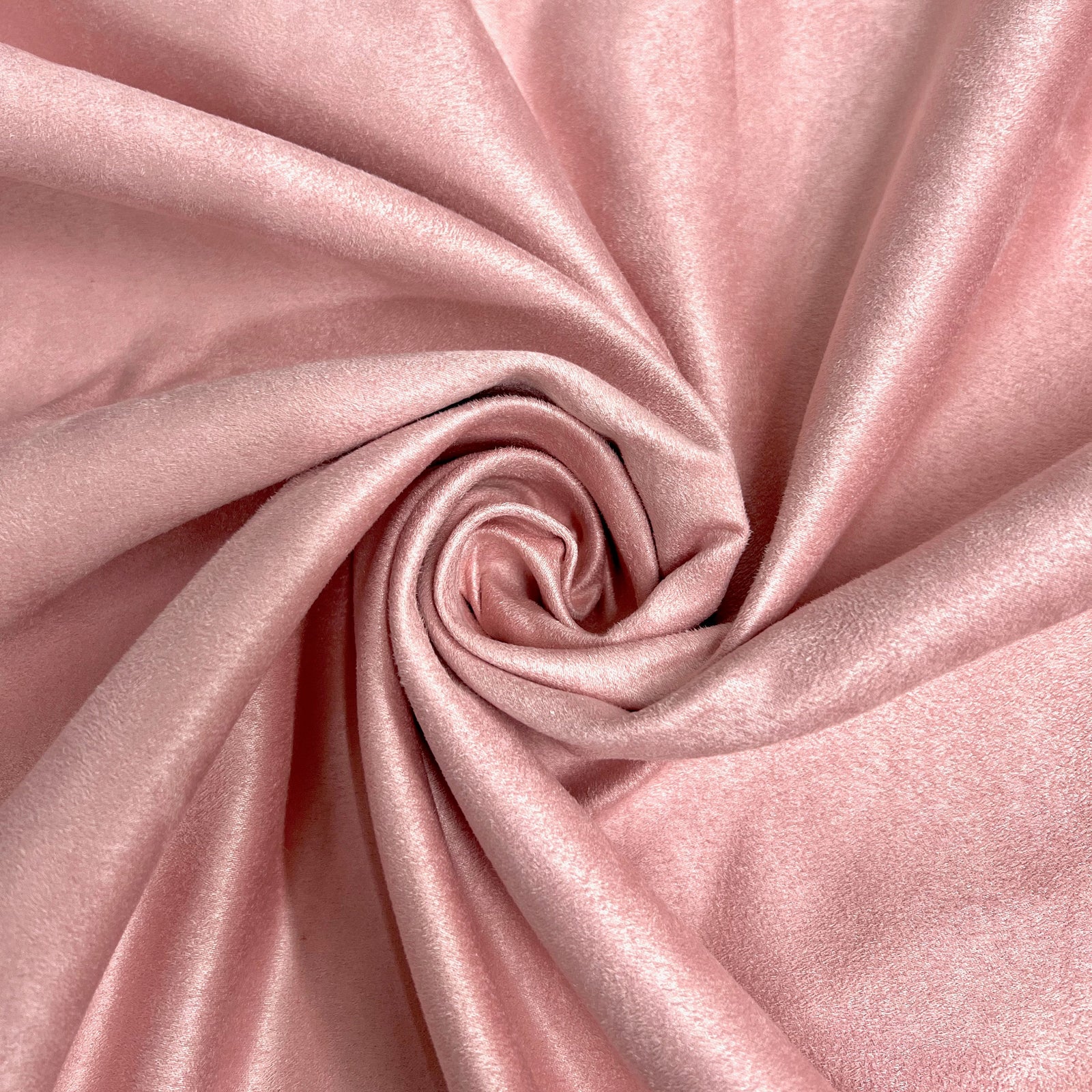 Giana LIGHT PINK Faux Suede Polyester Microsuede Fabric by the Yard - 10223