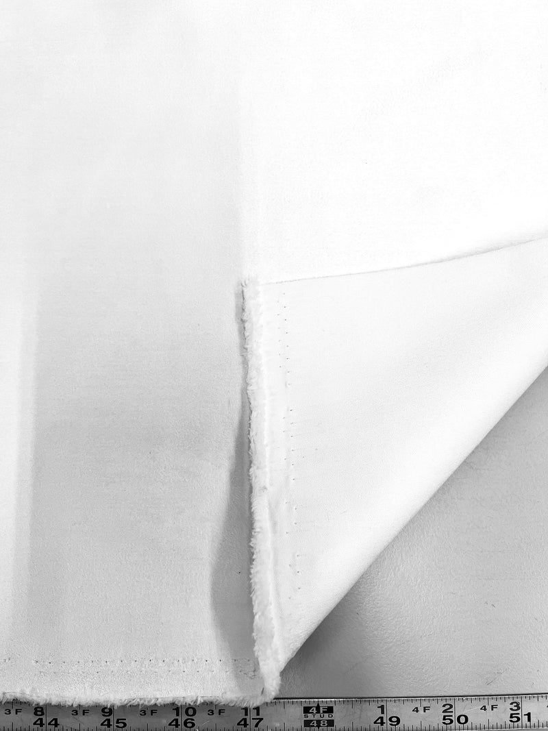 Giana WHITE Faux Suede Polyester Microsuede Fabric by the Yard - 10223