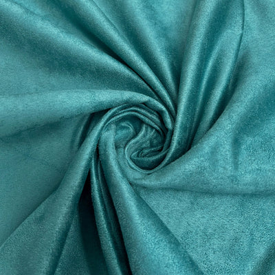 Giana TEAL Faux Suede Polyester Microsuede Fabric by the Yard - 10223