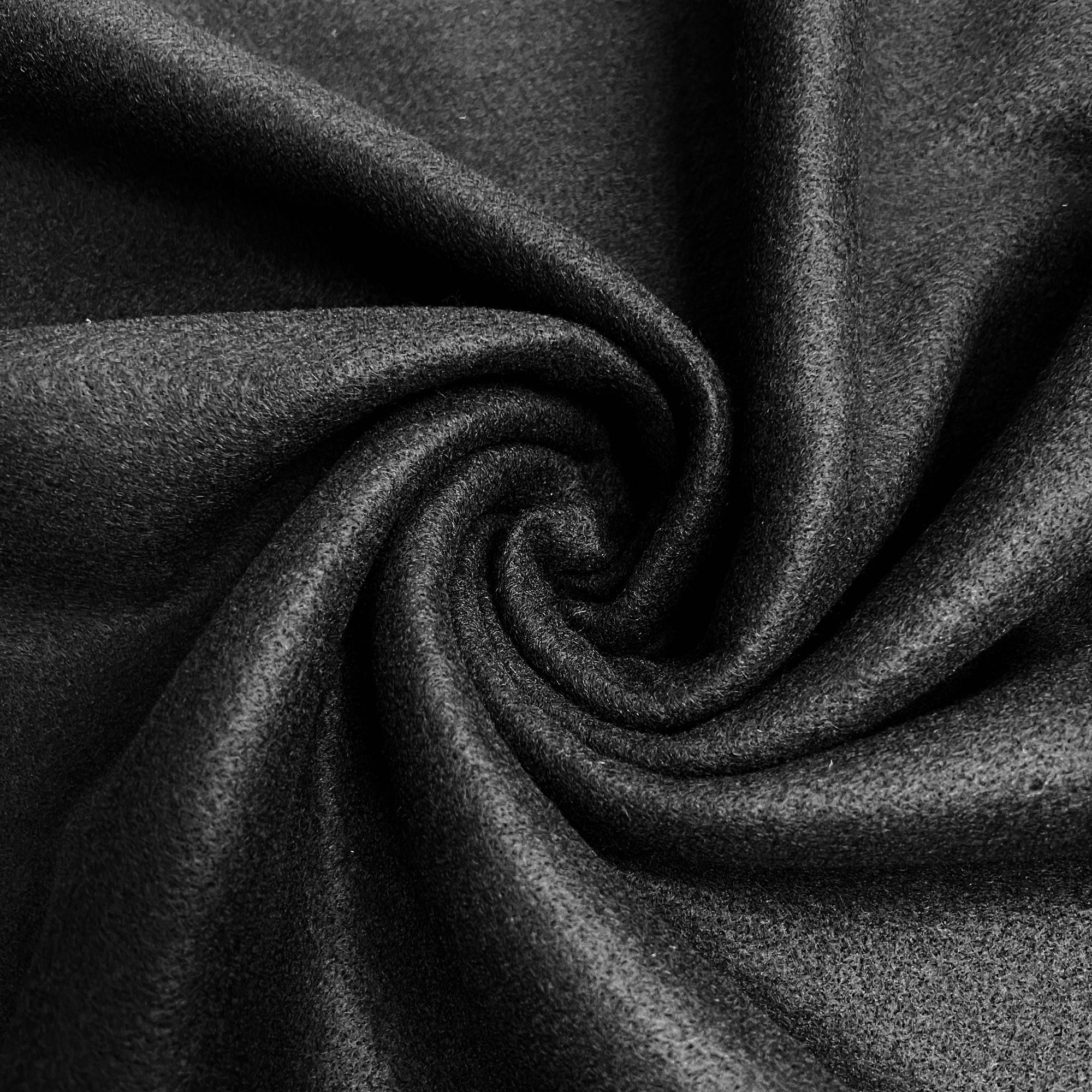 Abby BLACK 72" Acrylic Felt Fabric by the Yard - 10030