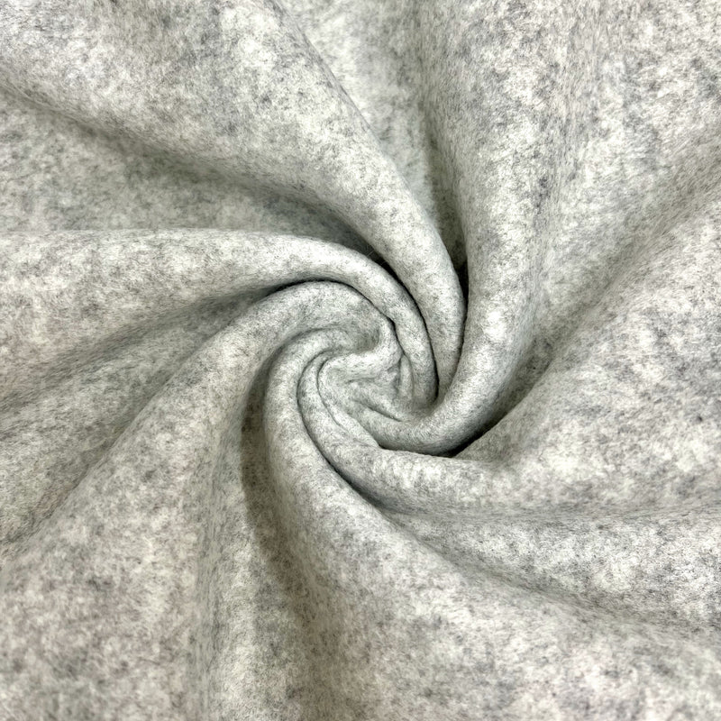 Abby HEATHER SILVER 72" Acrylic Felt Fabric by the Yard - 10030