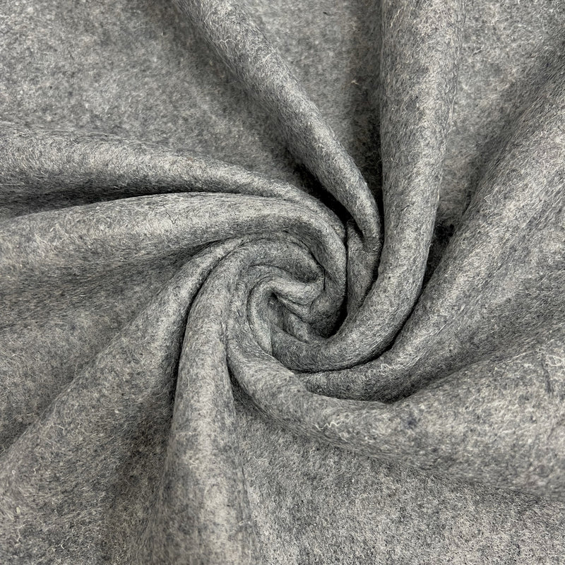 Abby DARK HEATHER GREY 72" Acrylic Felt Fabric by the Yard - 10030