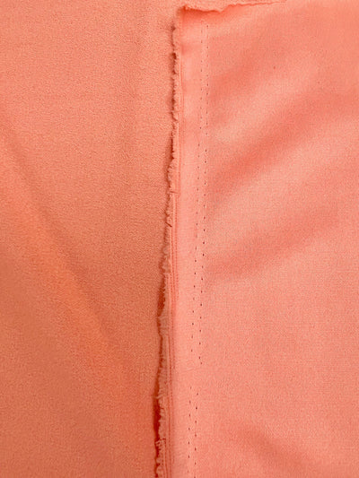 Chey CORAL Stretch Crepe Scuba Techno Knit Polyester Spandex Fabric for Bows, Top Knots, Head Wraps, Clothes, Costumes, Crafts