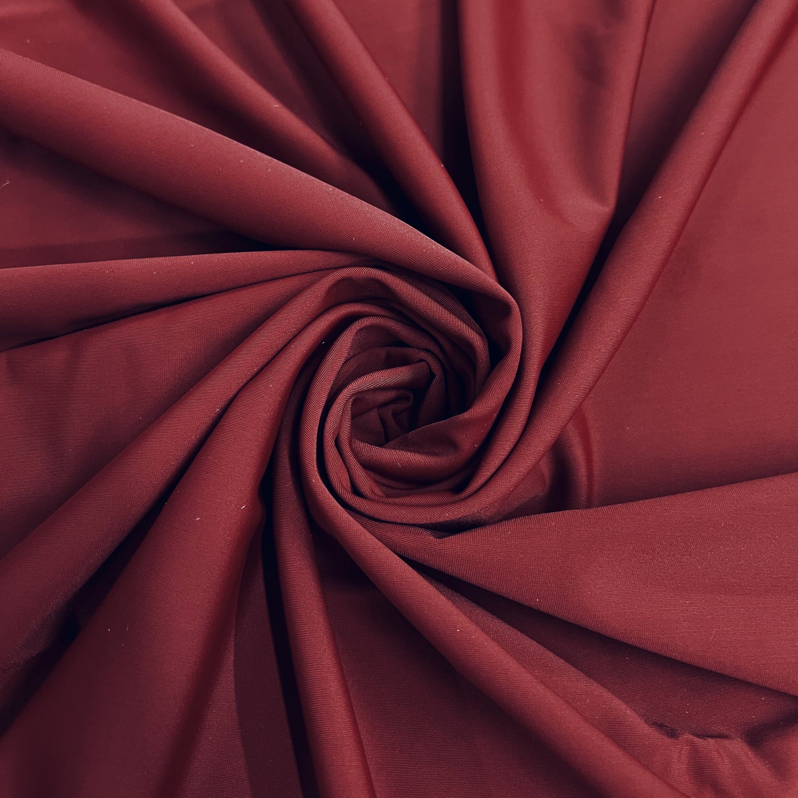 Giselle BURGUNDY Nylon Spandex Stretch Matte Tricot Medium Weight Fabric for Apparel, Swimwear, Activewear, Sportswear, Costumes, Crafts