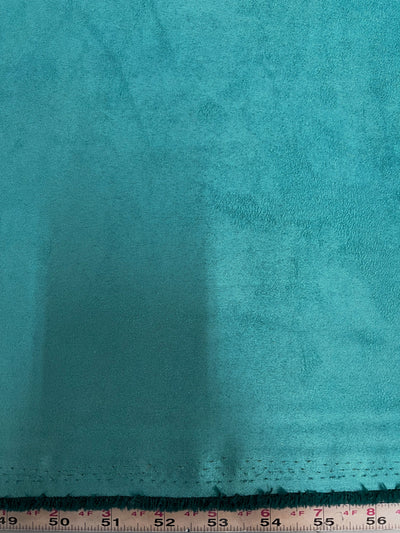 Giana TEAL Faux Suede Polyester Microsuede Fabric by the Yard - 10223