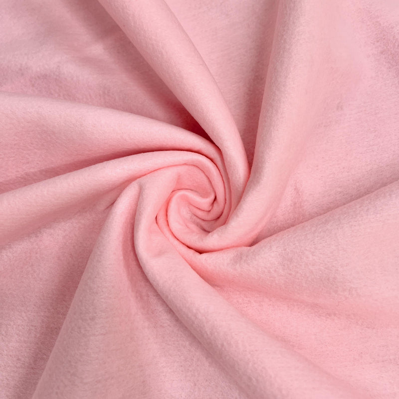 Abby LIGHT PINK 72" Acrylic Felt Fabric by the Yard - 10030