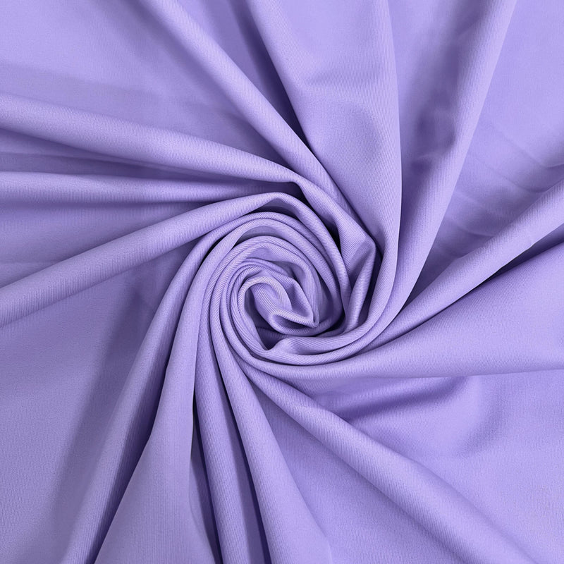 Giselle LAVENDER Nylon Spandex Stretch Matte Tricot Medium Weight Fabric for Apparel, Swimwear, Activewear, Sportswear, Costumes, Crafts