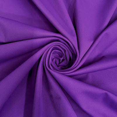 Giselle PURPLE Nylon Spandex Stretch Matte Tricot Medium Weight Fabric for Apparel, Swimwear, Activewear, Sportswear, Costumes, Crafts