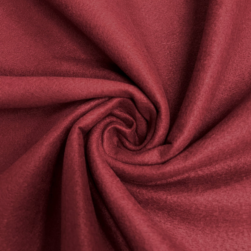 Abby BURGUNDY 72" Acrylic Felt Fabric by the Yard - 10030