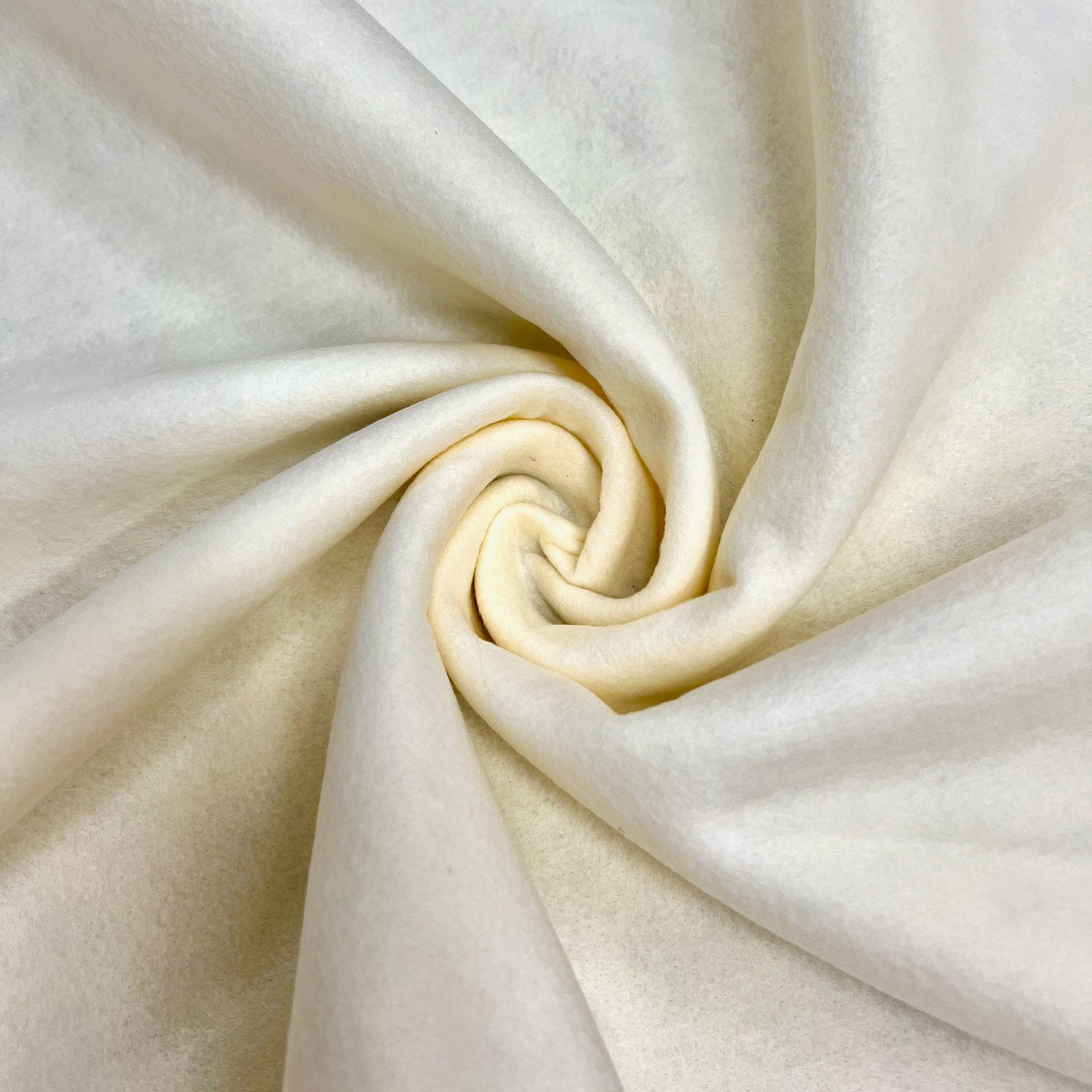 Abby IVORY 72" Acrylic Felt Fabric by the Yard - 10030