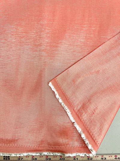 Irene CORAL Stretch Taffeta Fabric for Gowns, Bridal Wear, Home Decor, Lining, Clothes, Costumes, Crafts - 10196 NewFabricsDaily