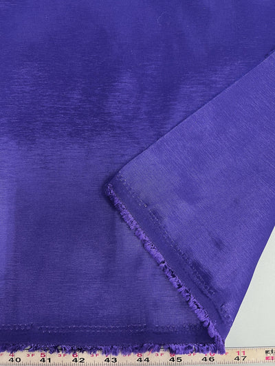 Irene BLUE PURPLE Stretch Taffeta Fabric for Gowns, Bridal Wear, Home Decor, Lining, Clothes, Costumes, Crafts - 10196 NewFabricsDaily