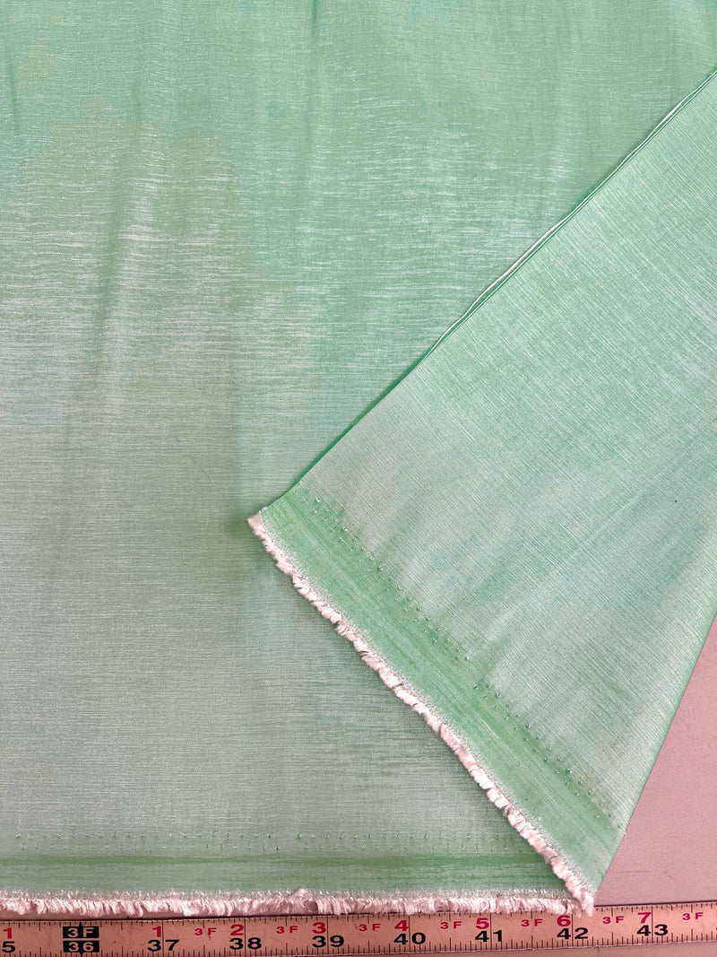 Irene ICE MINT Stretch Taffeta Fabric for Gowns, Bridal Wear, Home Decor, Lining, Clothes, Costumes, Crafts - 10196 NewFabricsDaily