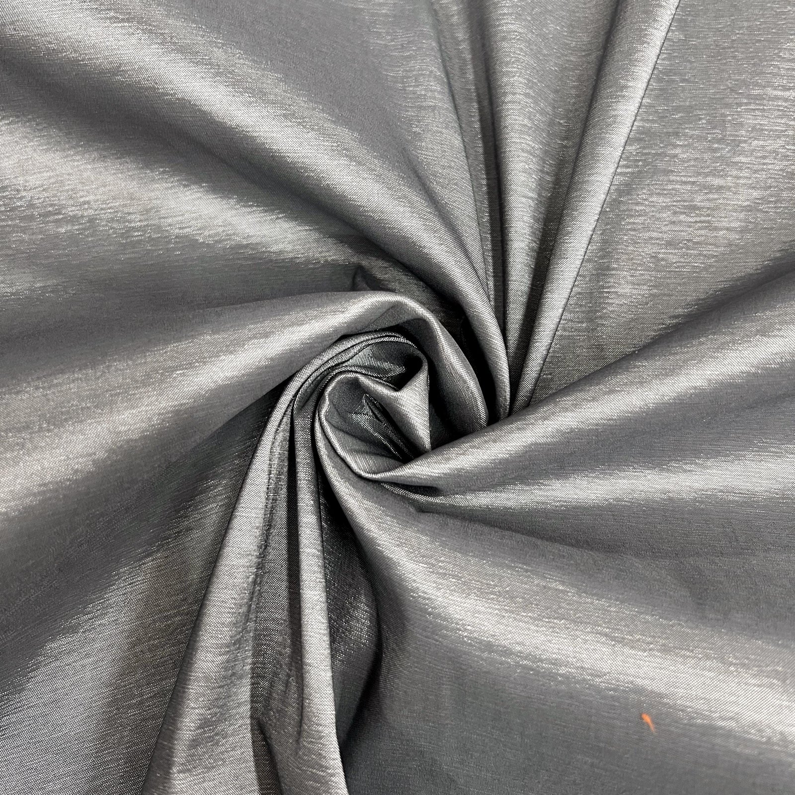 Irene GREY Stretch Taffeta Fabric for Gowns, Bridal Wear, Home Decor, Lining, Clothes, Costumes, Crafts - 10196 NewFabricsDaily