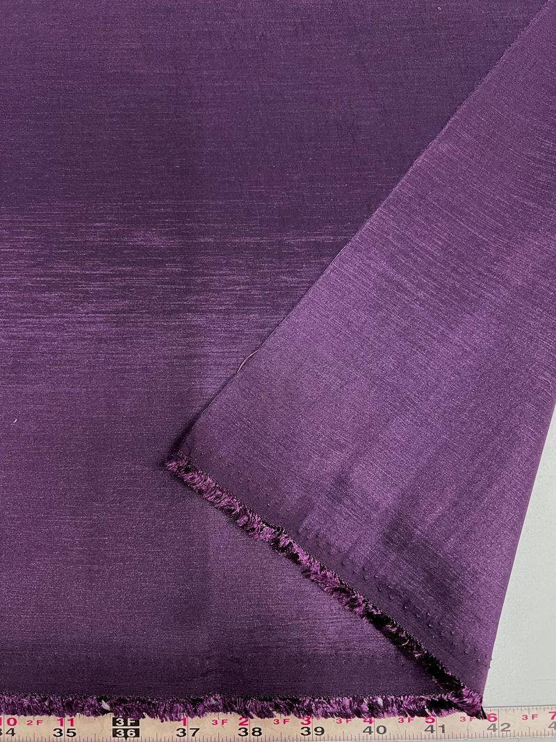 Irene PLUM Stretch Taffeta Fabric for Gowns, Bridal Wear, Home Decor, Lining, Clothes, Costumes, Crafts - 10196 NewFabricsDaily