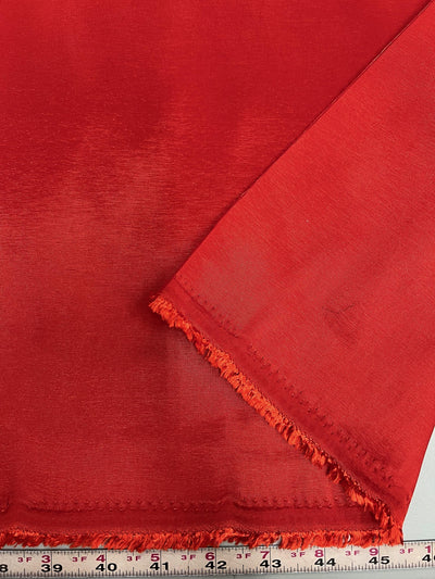 Irene RED Stretch Taffeta Fabric for Gowns, Bridal Wear, Home Decor, Lining, Clothes, Costumes, Crafts - 10196 NewFabricsDaily