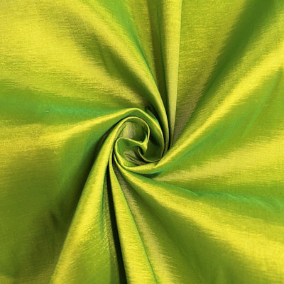 Irene LIME Stretch Taffeta Fabric for Gowns, Bridal Wear, Home Decor, Lining, Clothes, Costumes, Crafts - 10196 NewFabricsDaily