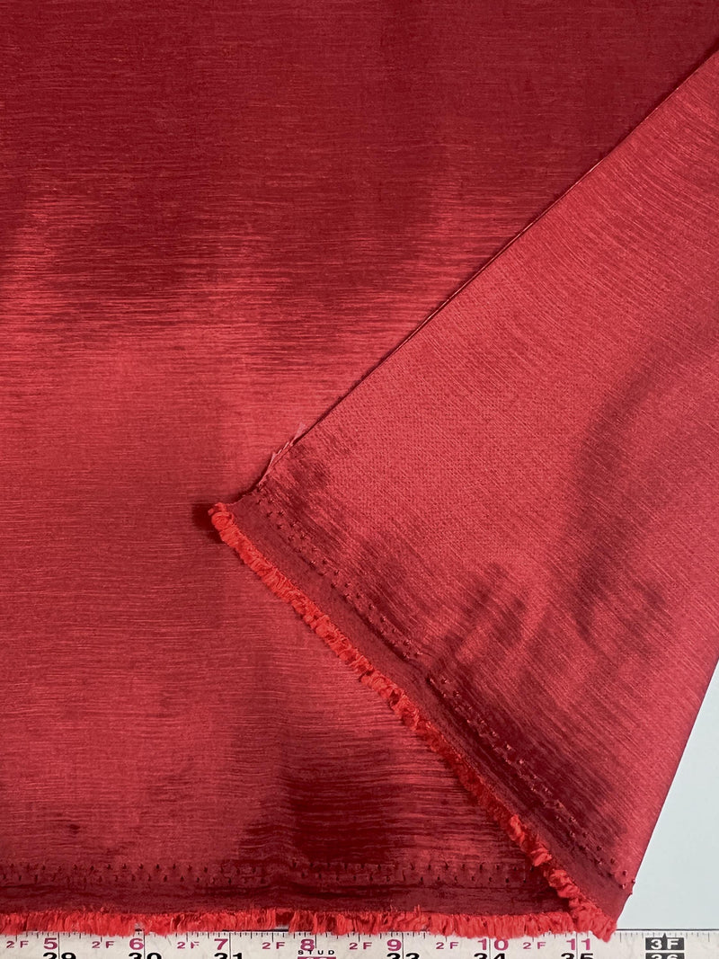 Irene DARK CHERRY Stretch Taffeta Fabric for Gowns, Bridal Wear, Home Decor, Lining, Clothes, Costumes, Crafts - 10196 NewFabricsDaily