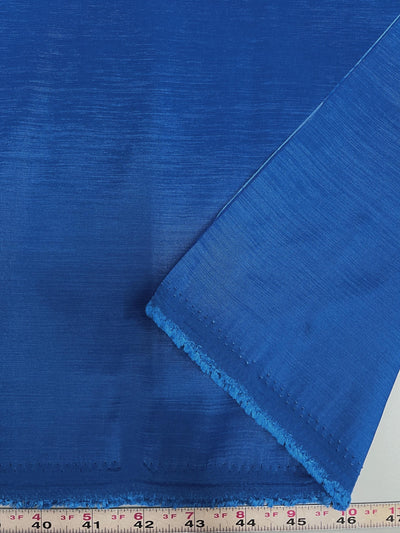Irene ROYAL BLUE Stretch Taffeta Fabric for Gowns, Bridal Wear, Home Decor, Lining, Clothes, Costumes, Crafts - 10196 NewFabricsDaily