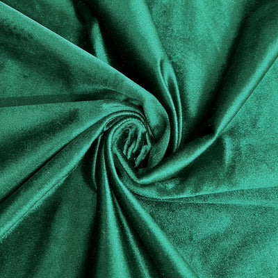 Contessa EMERALD GREEN Plush Non-Stretch Velvet Fabric for Apparel, Costumes, Curtains, Chair/Throw Pillow Cover, Crafts