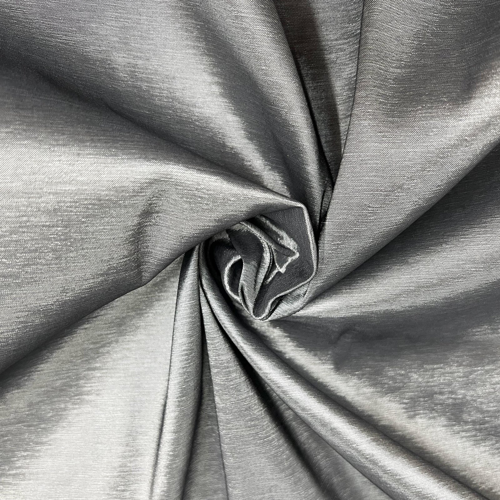 Irene LIGHT GREY Stretch Taffeta Fabric for Gowns, Bridal Wear, Home Decor, Lining, Clothes, Costumes, Crafts - 10196 NewFabricsDaily