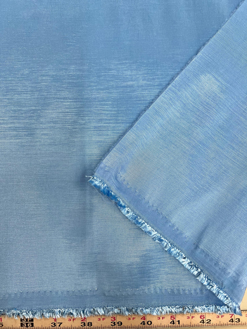 Irene RUDDY BLUE Stretch Taffeta Fabric for Gowns, Bridal Wear, Home Decor, Lining, Clothes, Costumes, Crafts - 10196 NewFabricsDaily