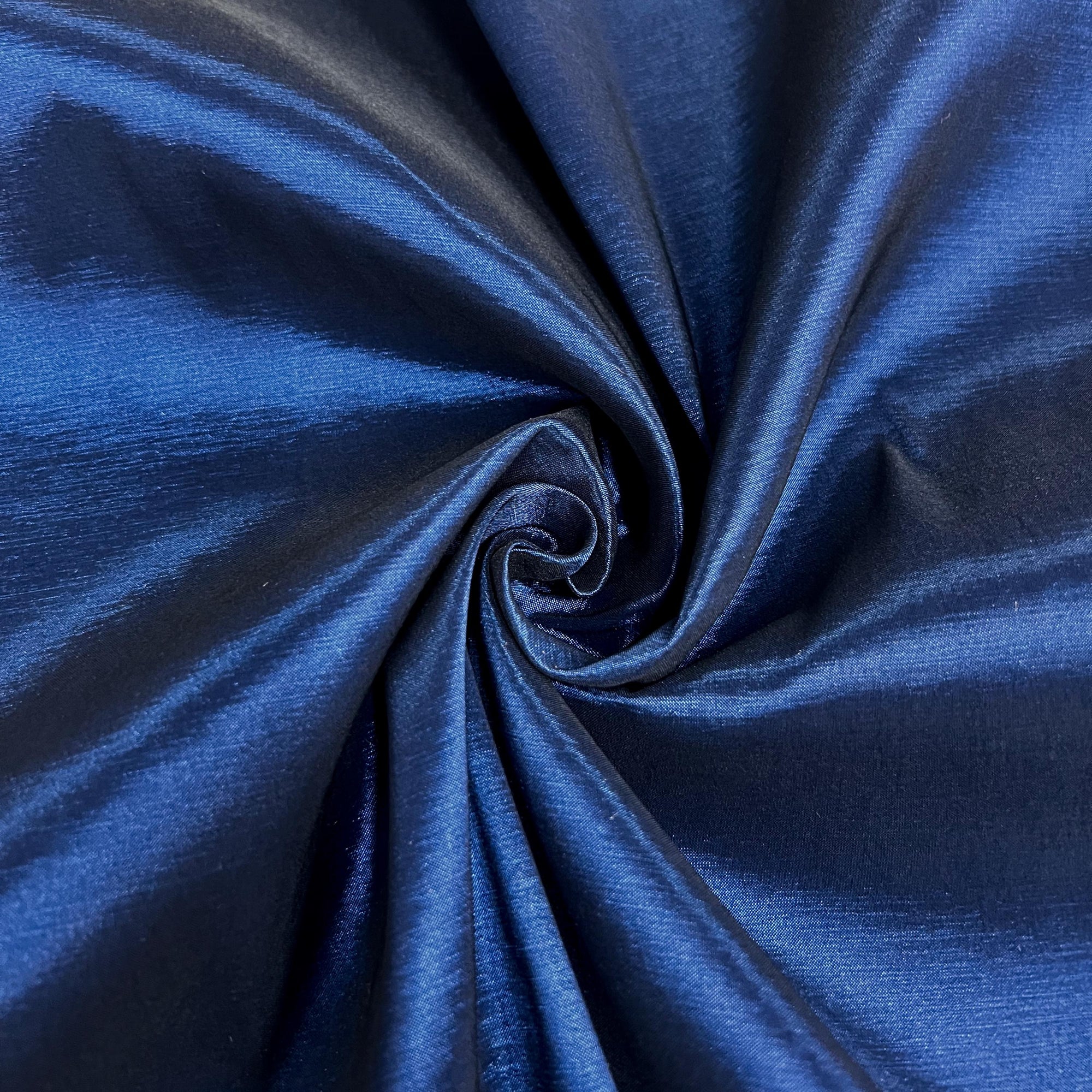 Irene DARK ROYAL BLUE Stretch Taffeta Fabric for Gowns, Bridal Wear, Home Decor, Lining, Clothes, Costumes, Crafts - 10196 NewFabricsDaily