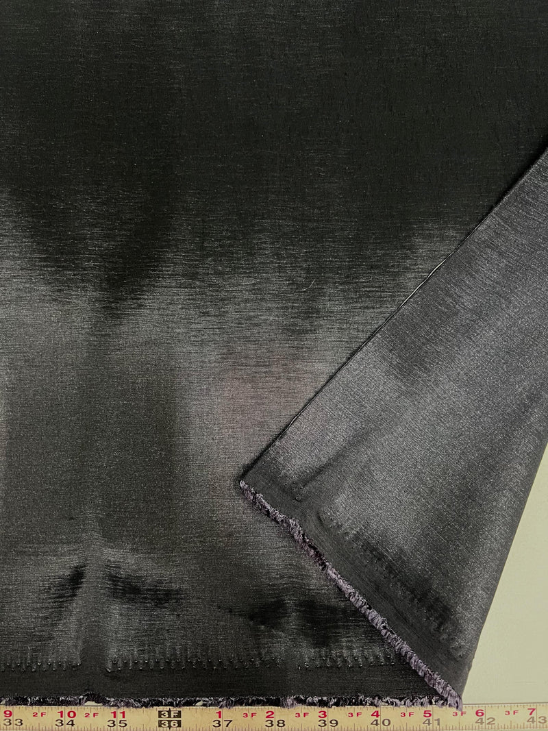 Irene BLACK Stretch Taffeta Fabric for Gowns, Bridal Wear, Home Decor, Lining, Clothes, Costumes, Crafts - 10196 NewFabricsDaily