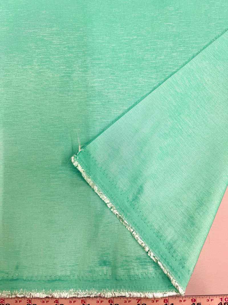 Irene MINT Stretch Taffeta Fabric for Gowns, Bridal Wear, Home Decor, Lining, Clothes, Costumes, Crafts - 10196 NewFabricsDaily