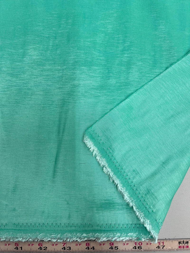 Irene AQUAMARINE Stretch Taffeta Fabric for Gowns, Bridal Wear, Home Decor, Lining, Clothes, Costumes, Crafts - 10196 NewFabricsDaily