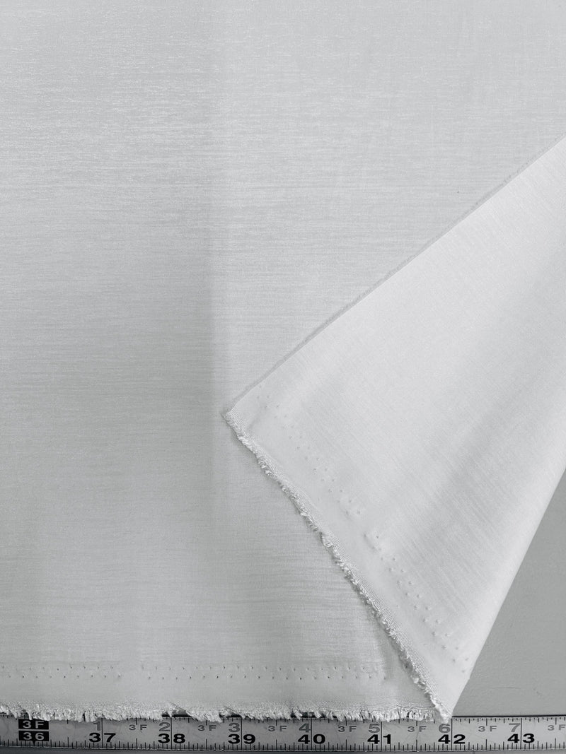 Irene WHITE Stretch Taffeta Fabric for Gowns, Bridal Wear, Home Decor, Lining, Clothes, Costumes, Crafts - 10196 NewFabricsDaily