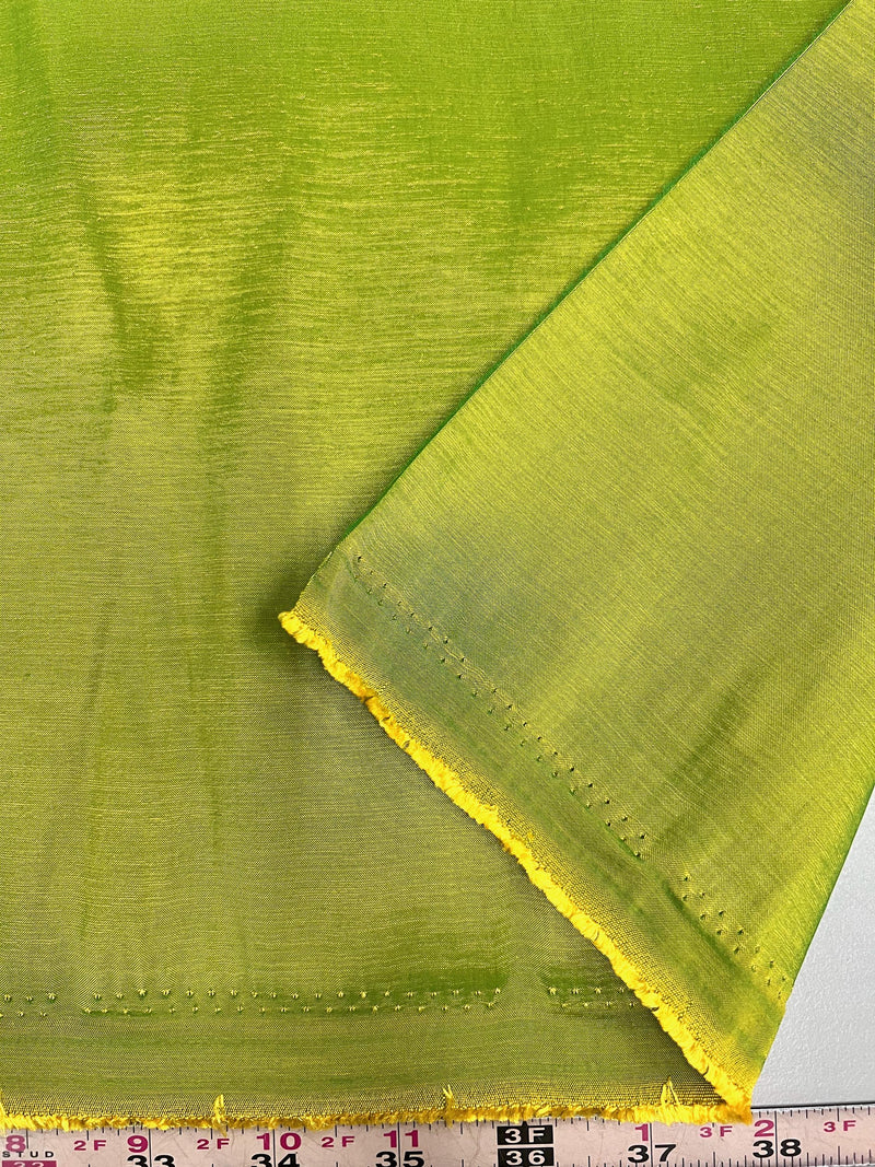Irene LIME Stretch Taffeta Fabric for Gowns, Bridal Wear, Home Decor, Lining, Clothes, Costumes, Crafts - 10196 NewFabricsDaily