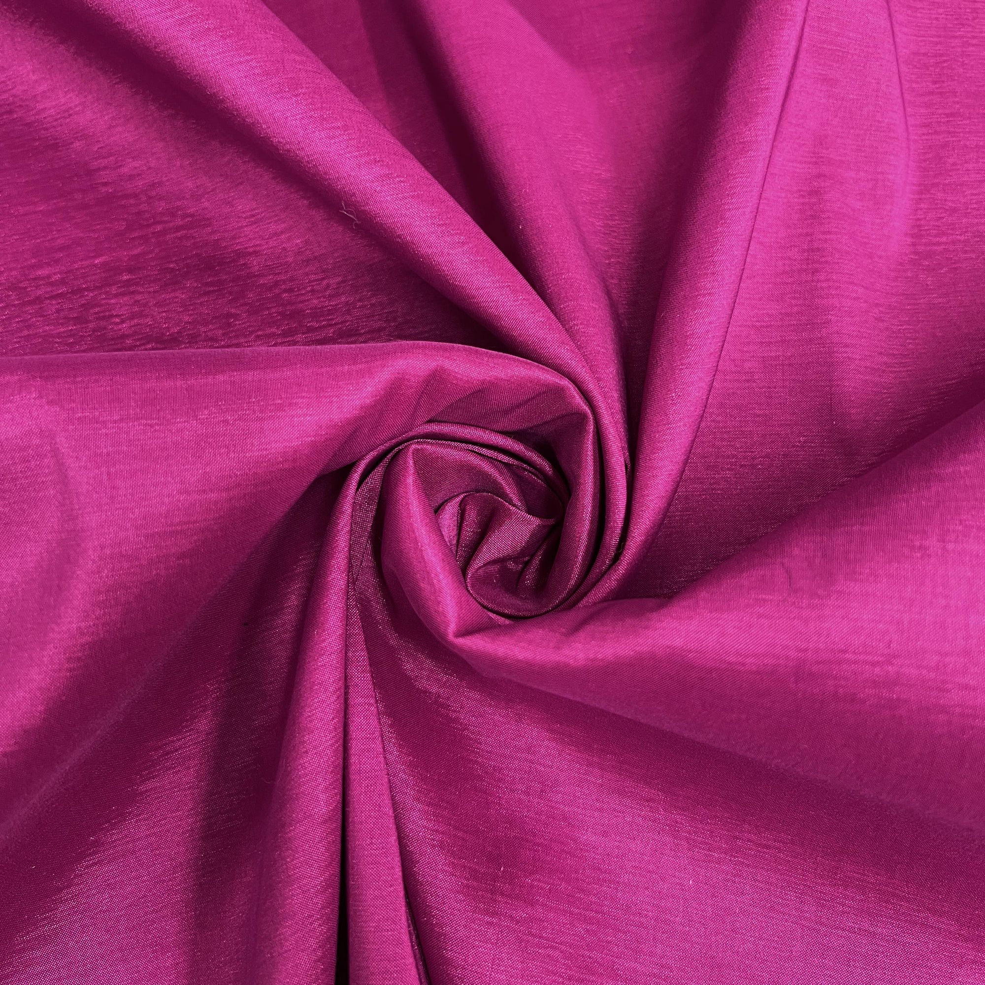 Irene FUCHSIA Stretch Taffeta Fabric for Gowns, Bridal Wear, Home Decor, Lining, Clothes, Costumes, Crafts - 10196 NewFabricsDaily