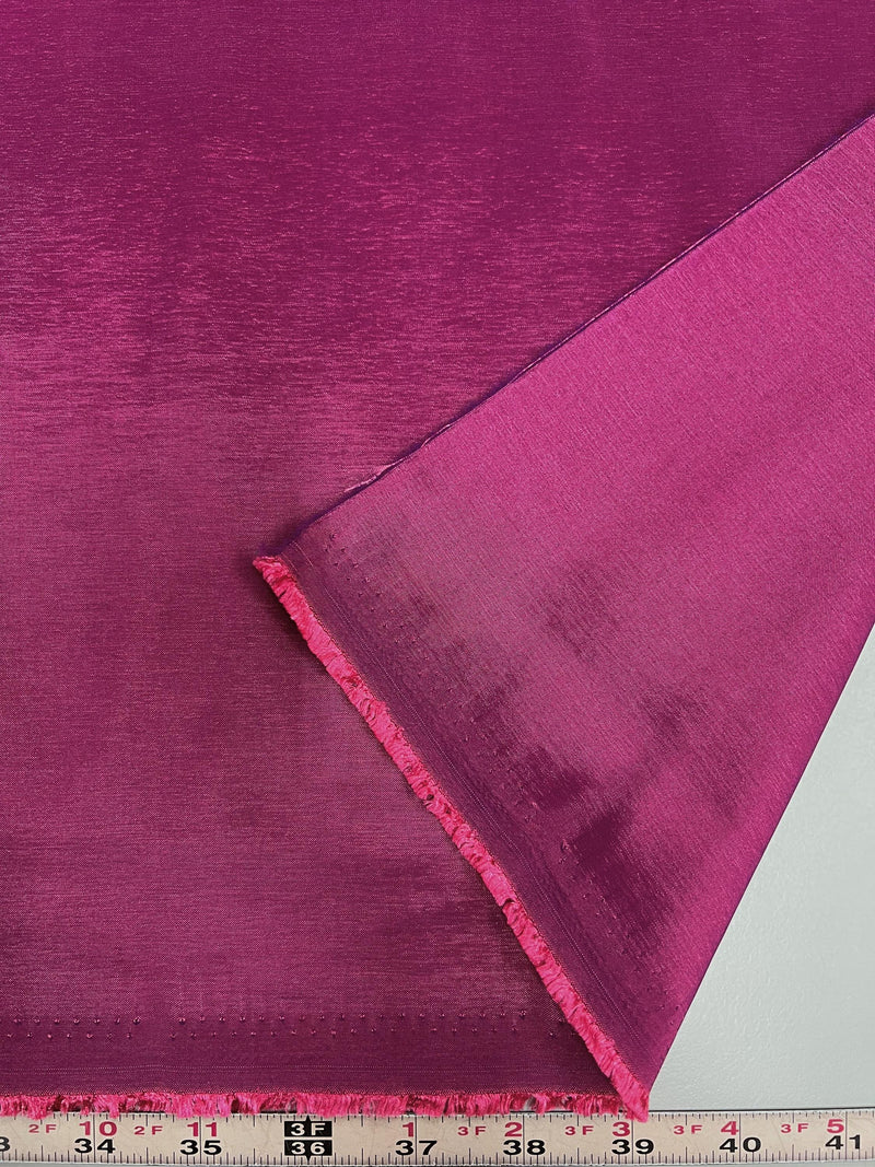 Irene DARK RASPBERRY Stretch Taffeta Fabric for Gowns, Bridal Wear, Home Decor, Lining, Clothes, Costumes, Crafts - 10196 NewFabricsDaily