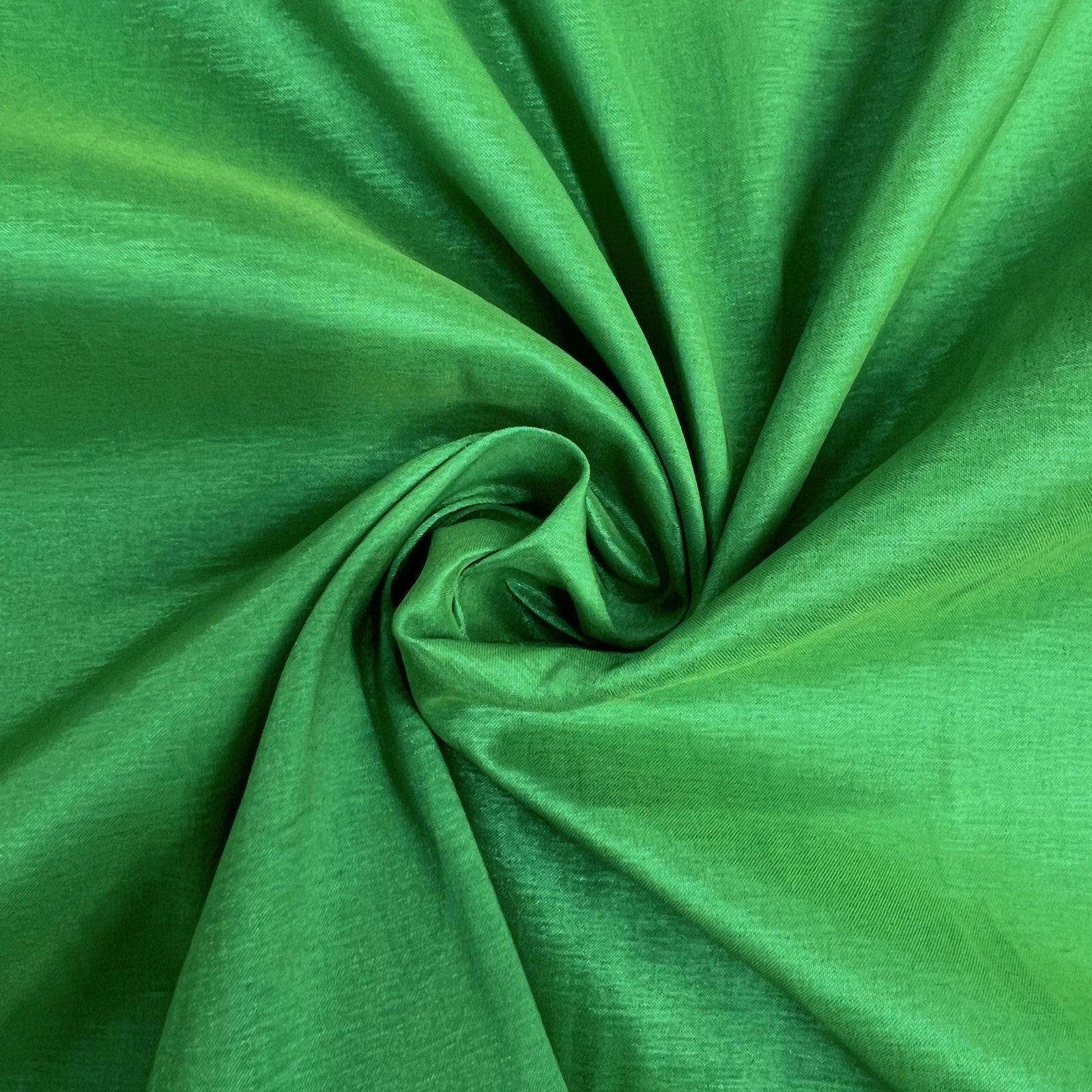 Irene GRASS GREEN Stretch Taffeta Fabric for Gowns, Bridal Wear, Home Decor, Lining, Clothes, Costumes, Crafts - 10196 NewFabricsDaily