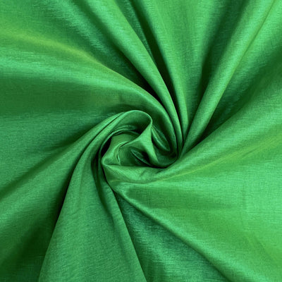 Irene GRASS GREEN Stretch Taffeta Fabric for Gowns, Bridal Wear, Home Decor, Lining, Clothes, Costumes, Crafts - 10196 NewFabricsDaily