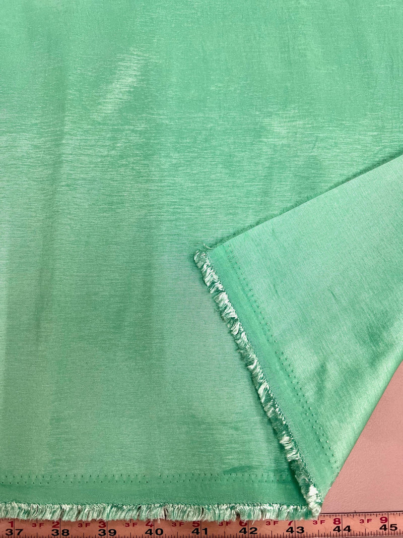 Irene PUCCI MINT Stretch Taffeta Fabric for Gowns, Bridal Wear, Home Decor, Lining, Clothes, Costumes, Crafts - 10196 NewFabricsDaily