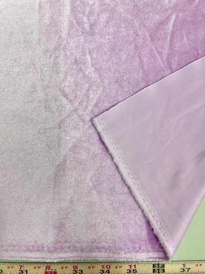 Contessa LAVENDER Plush Non-Stretch Velvet Fabric for Apparel, Costumes, Curtains, Chair/Throw Pillow Cover, Crafts