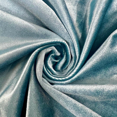Contessa SLATE BLUE Plush Non-Stretch Velvet Fabric for Apparel, Costumes, Curtains, Chair/Throw Pillow Cover, Crafts