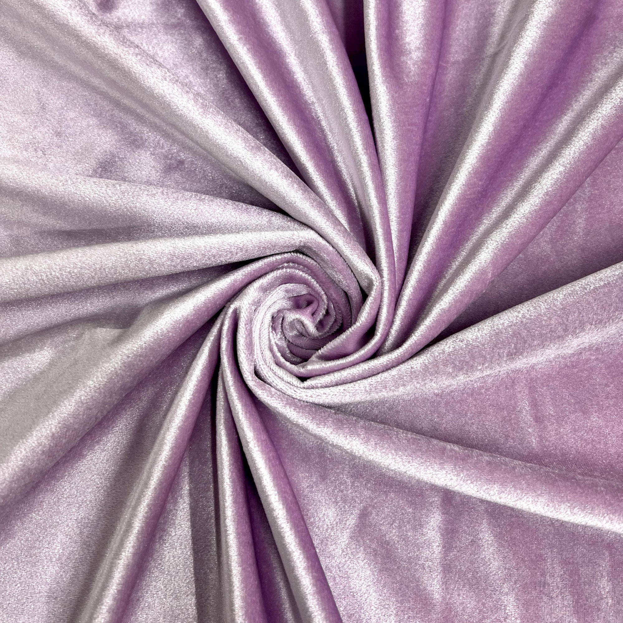 Contessa LAVENDER Plush Non-Stretch Velvet Fabric for Apparel, Costumes, Curtains, Chair/Throw Pillow Cover, Crafts