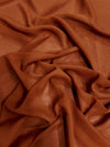 Danielle BURNT ORANGE Polyester Hi-Multi Chiffon Fabric by the Yard - 10075